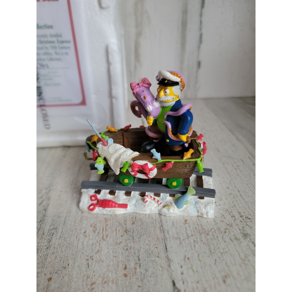 Hamilton Simpsons holiday on the high seas Train Village accessory Xmas
